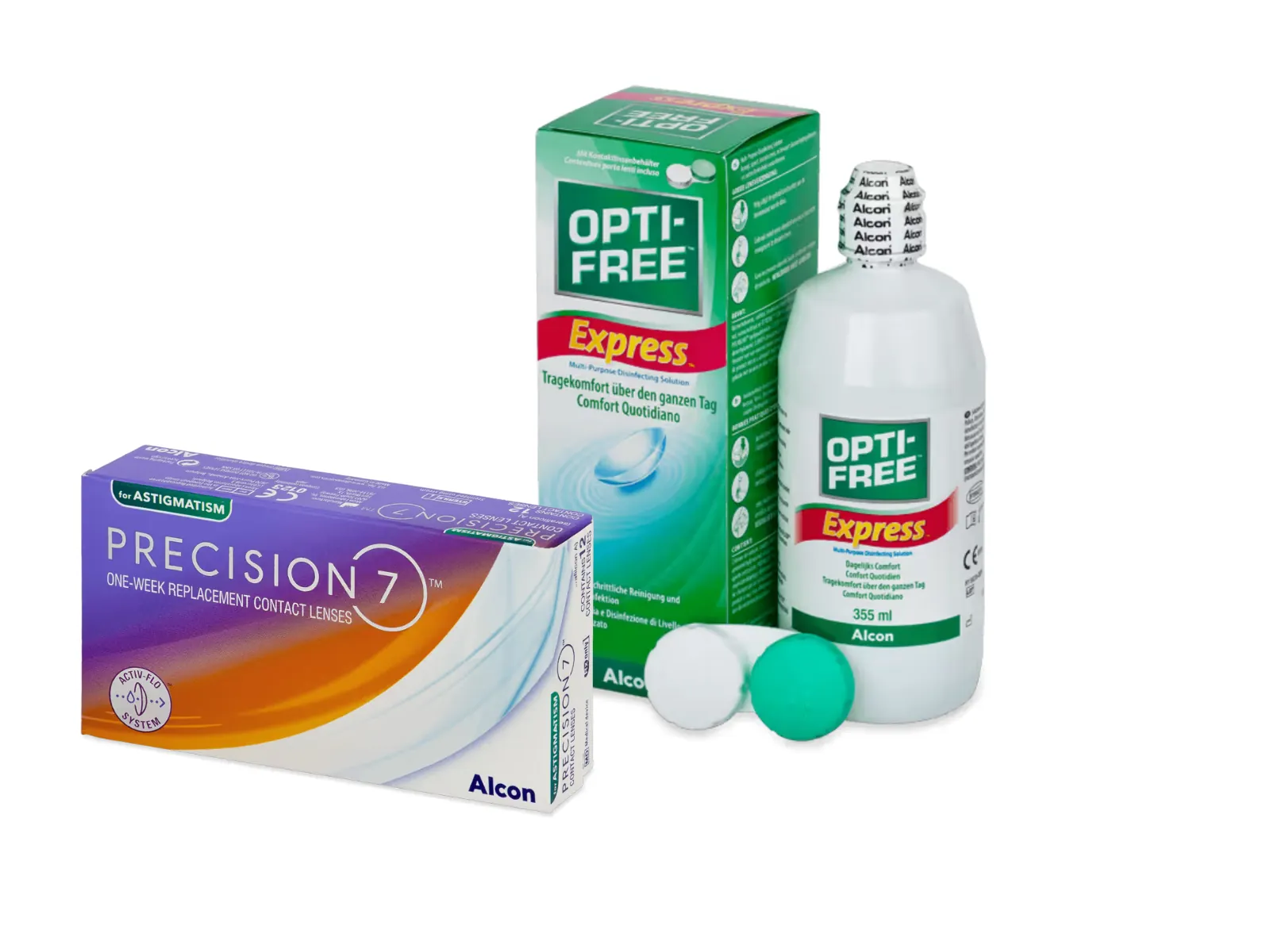Precision7 for Astigmatism (12 lenti) + OptiFree Express 355ml