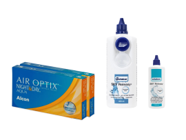 Air Optix Night&Day (2x3 lenti) + Sky Releasy 400 ml + Sky Releasy 100 ml