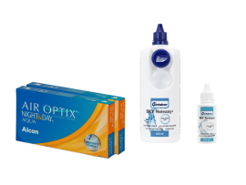 Air Optix Night&Day (2x3 lenti) + Sky Releasy 400 ml + Sky Releasy 50 ml