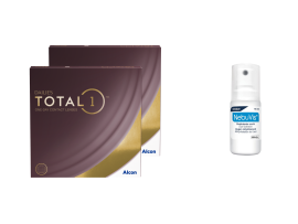 Dailies Total 1 (2x90 lenti) + Nebuvis Reidratante Occhi