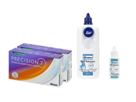 Precision7 for Astigmatism (2x12 lenti) + Sky Releasy 400 ml + Sky Releasy 50 ml