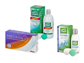 Precision7 Sferiche (12 lenti) + OptiFree Express 355ml + OptiFree Puremoist