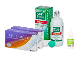 Precision7 Sferiche (2x12 lenti) + OptiFree Express 355ml + Allergoftyll