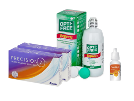 Precision7 Sferiche (2x12 lenti) + OptiFree Express 355ml + Calendoftyll