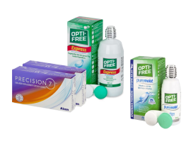 Precision7 Sferiche (2x12 lenti) + OptiFree Express 355ml + OptiFree Puremoist