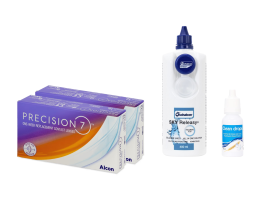 Precision7 Sferiche (2x12 lenti) + Sky Releasy 400 ml + Clean Drops