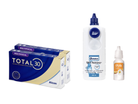 Total30 Multifocal (2x3 lenti) + Sky Releasy 400 ml + Oftylla