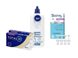 Total30 Multifocal (2x3 lenti) + Sky Releasy 400 ml + Sodyal 24H